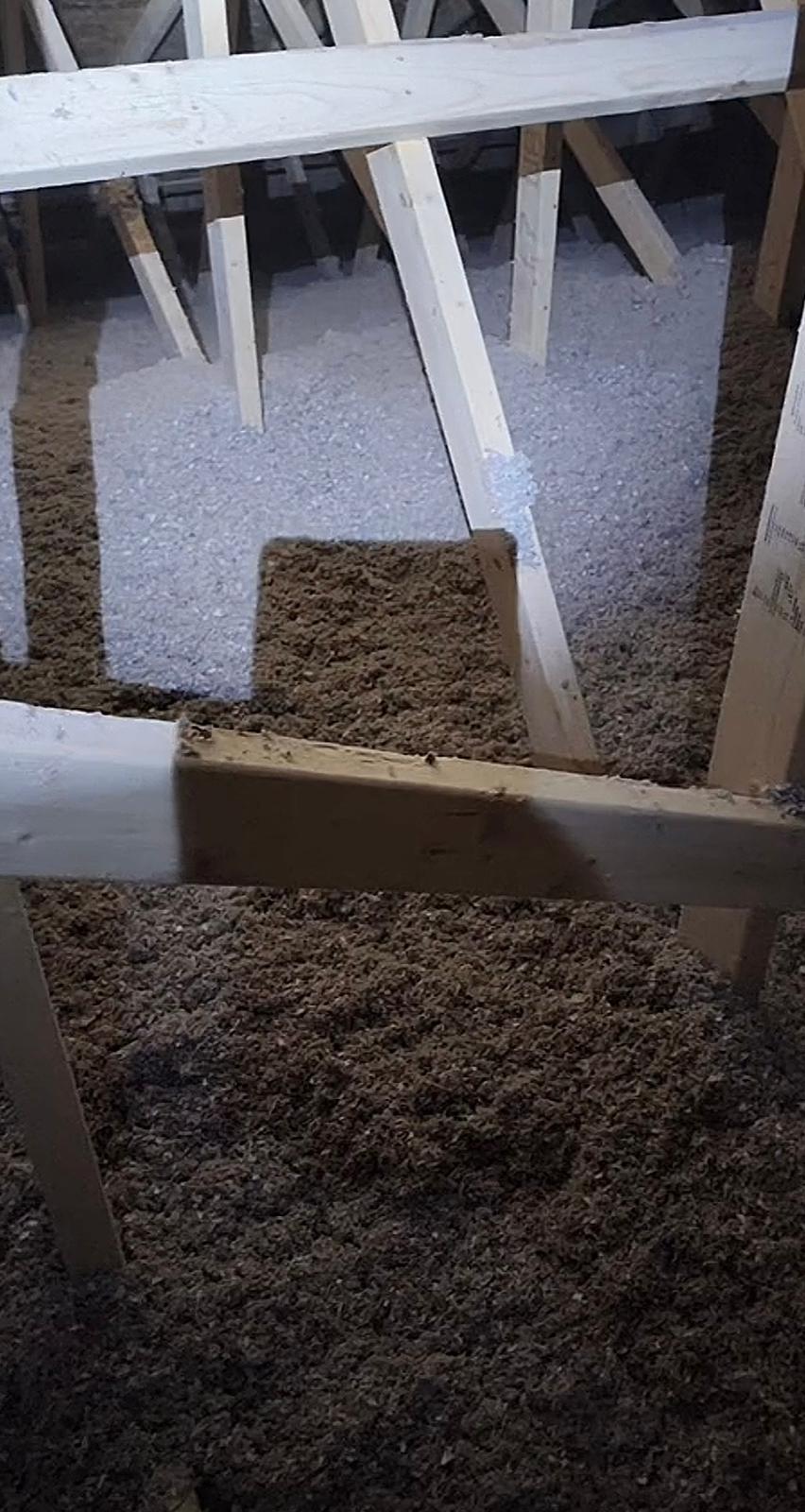 Attic re-insulation
