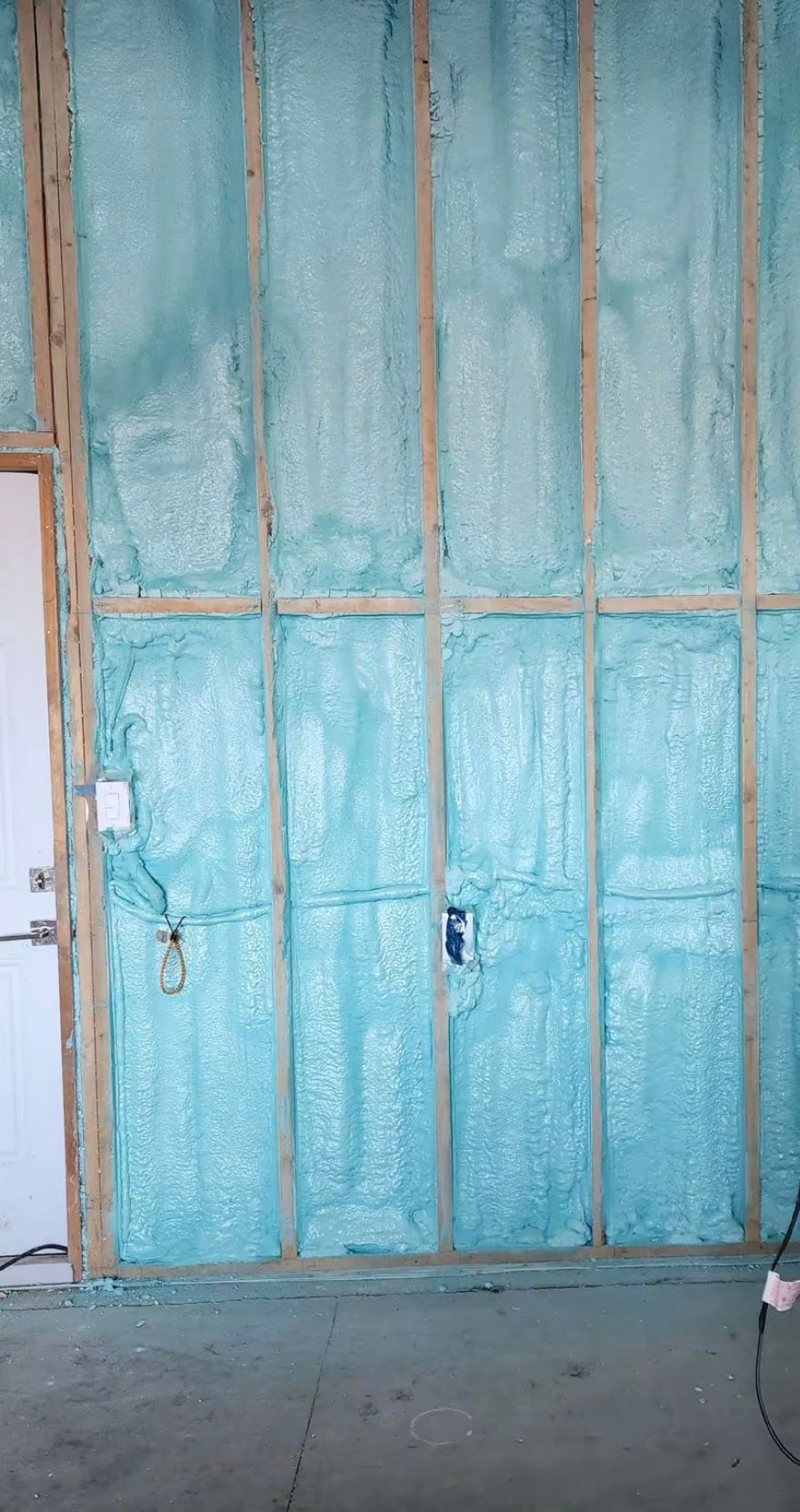 Residential spray foam project by S&T RAI Services